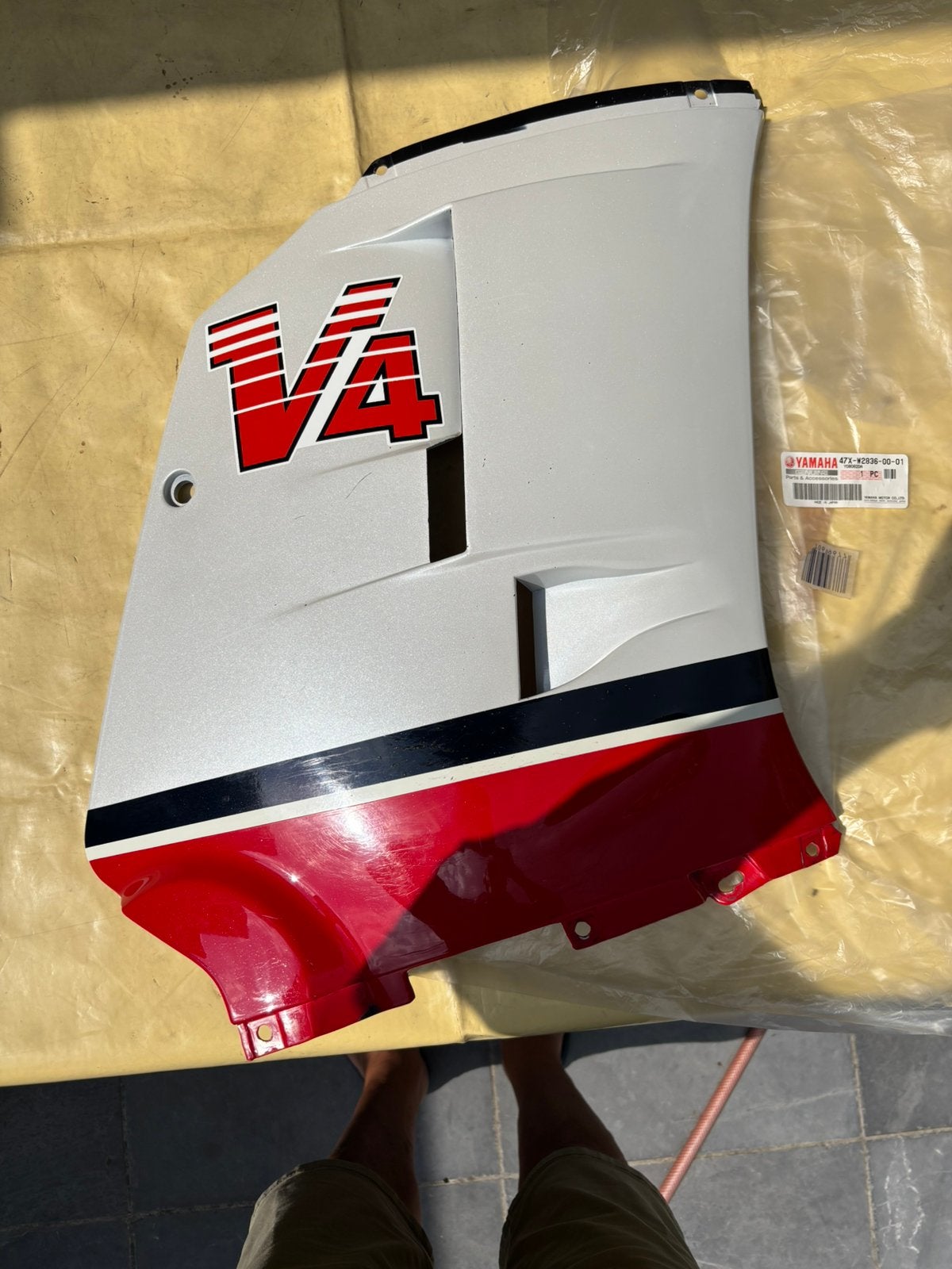 RD 500 LC rechter kuipdeel, Motoren, Ophalen, Gebruikt