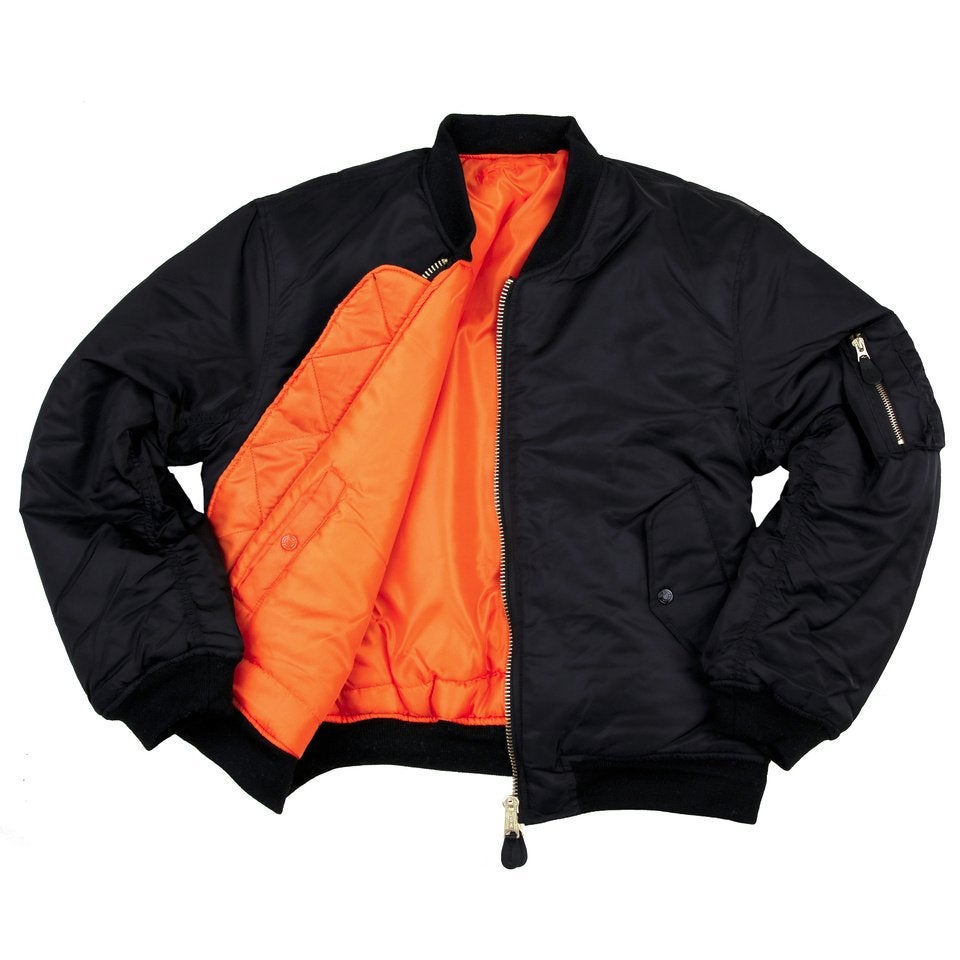 bomberjack, Kleding | Heren, Ophalen, Zo goed als nieuw, Maat 48/50 (M), Zwart