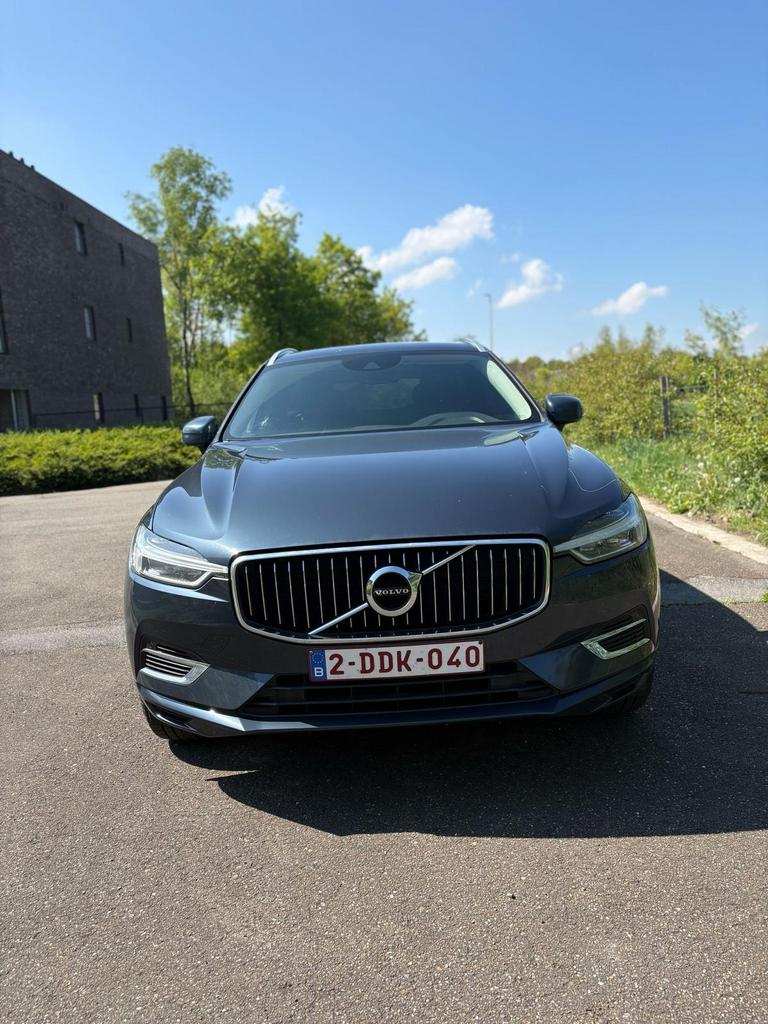 Volvo 2020 hybride benzine+elekt 155000km, Automaat, Zwart, Blauw, Leder