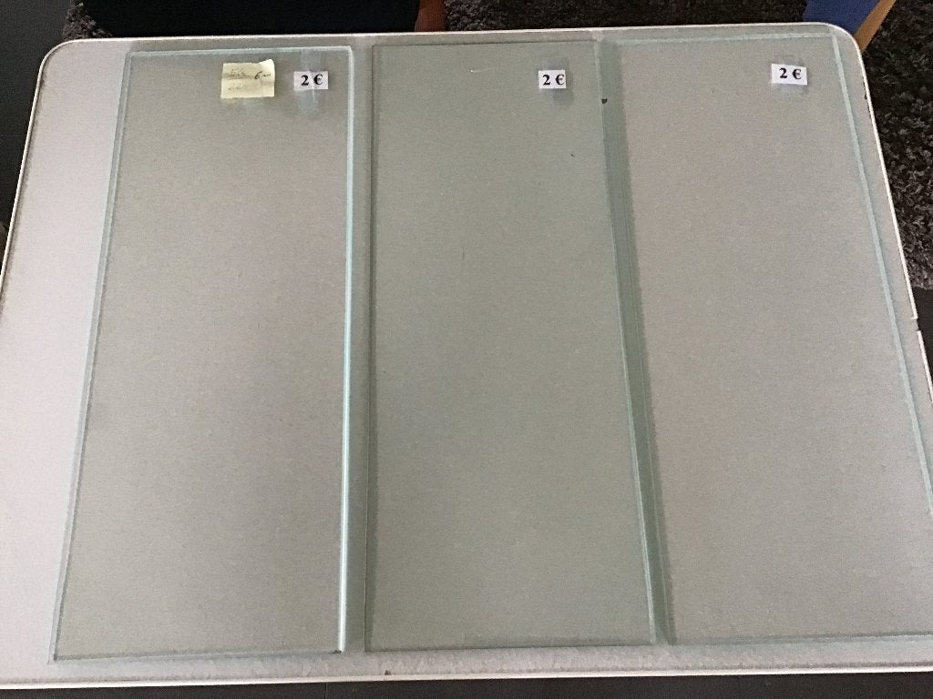 3 étagères en verre de 56 cm sur 22 cm et bien d'autres, Maison & Meubles, Enlèvement ou Envoi, Comme neuf