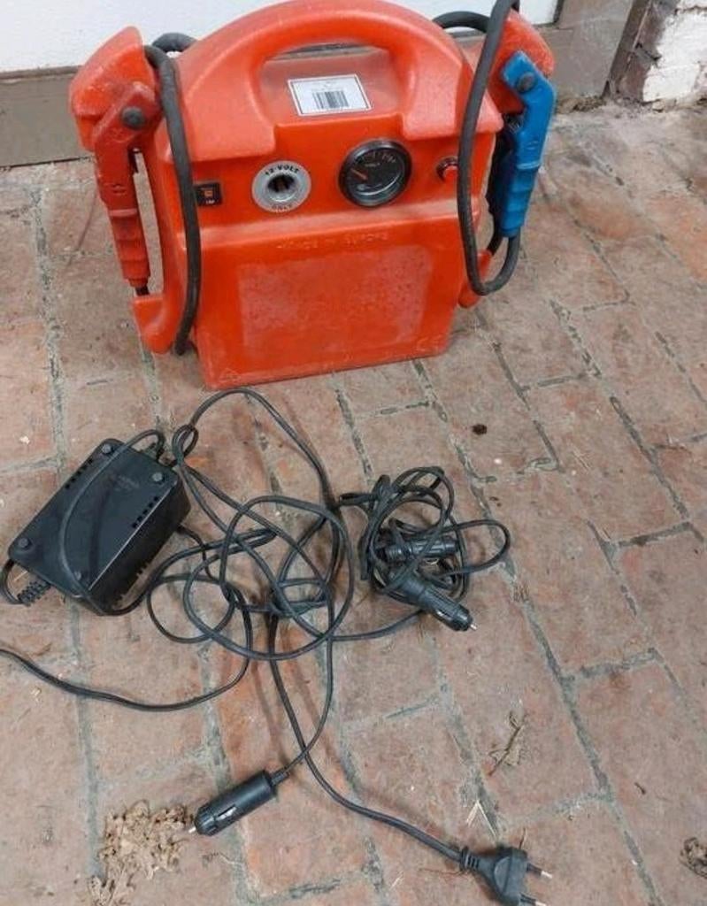 Startbooster, Ophalen