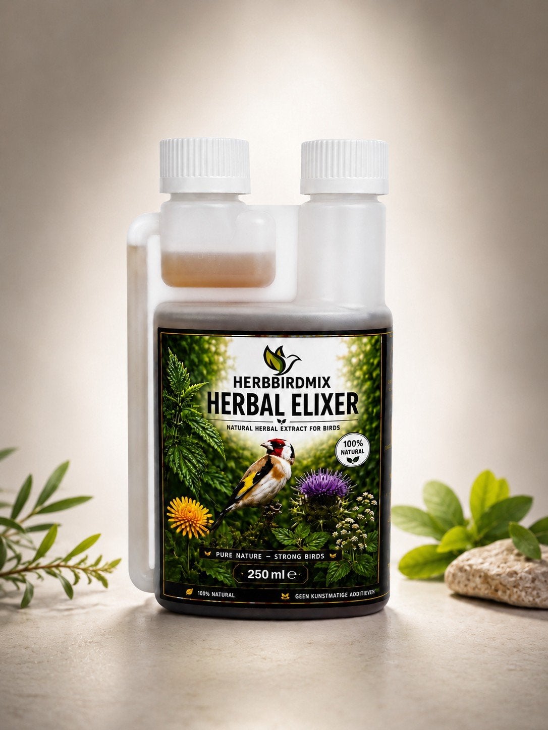 Herbal Elixer 250ml - De Kracht van de Natuur - All-In-One -, Animaux & Accessoires, Oiseaux | Accessoires, Enlèvement, Neuf, Manger et Boire