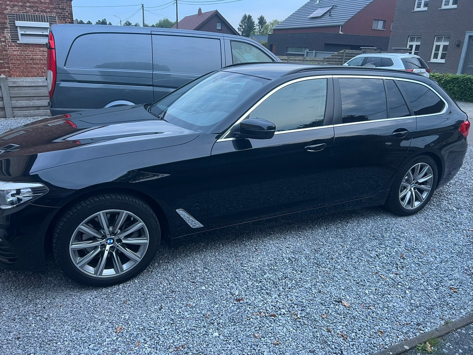 Bmw 520D 190PK automaat, Auto's, BMW, Automaat, Blauw, Leder, Airconditioning