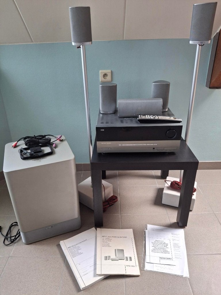 Harman Kardon  Home Theater System + Receiver, TV, Hi-fi & Vidéo, Enlèvement, Utilisé, Tuner ou Radio, Autres marques