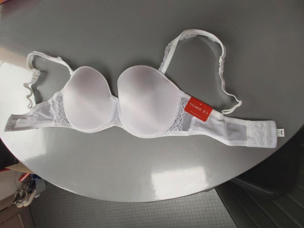 Marie Jo - nieuw -wit-EU 80 D- kan strapless gedragen worden, Marie Jo, Ophalen of Verzenden, Wit, BH