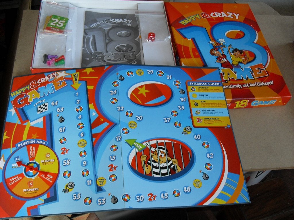 Jeu de société 18 ans, Enlèvement, Comme neuf