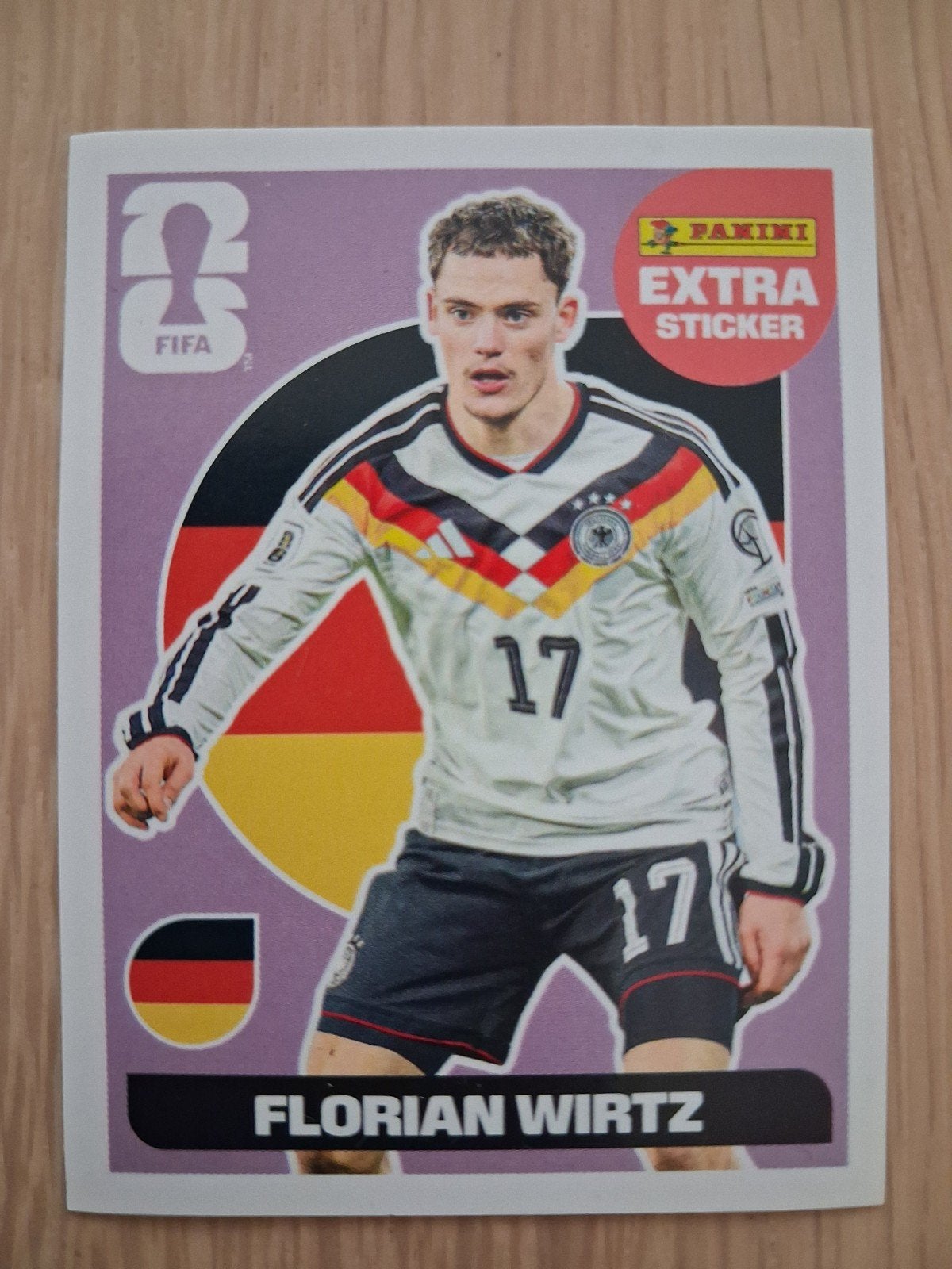 Panini extra sticker Florian Wirtz FIFA World Cup 2026, Ophalen, Sticker