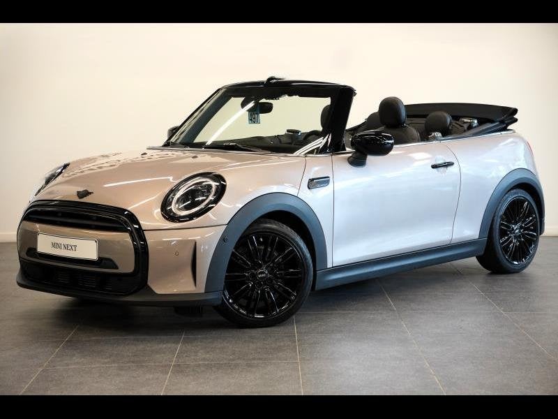 MINI Cooper Cabrio CAMERA LEDER VERW. SPORTZETELS  EN STUUR,, 100 kW, Argent ou Gris, Achat, Euro 6