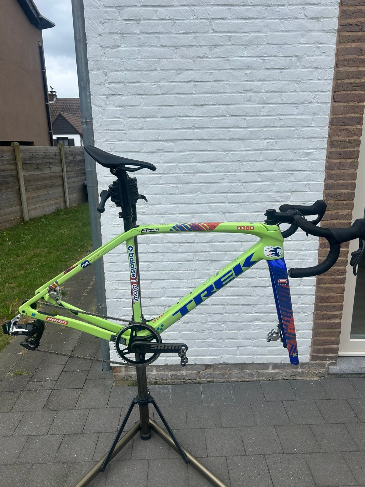 Teamfiets van Lars van der Haar, Autres marques, 49 à 53 cm, Comme neuf, Enlèvement