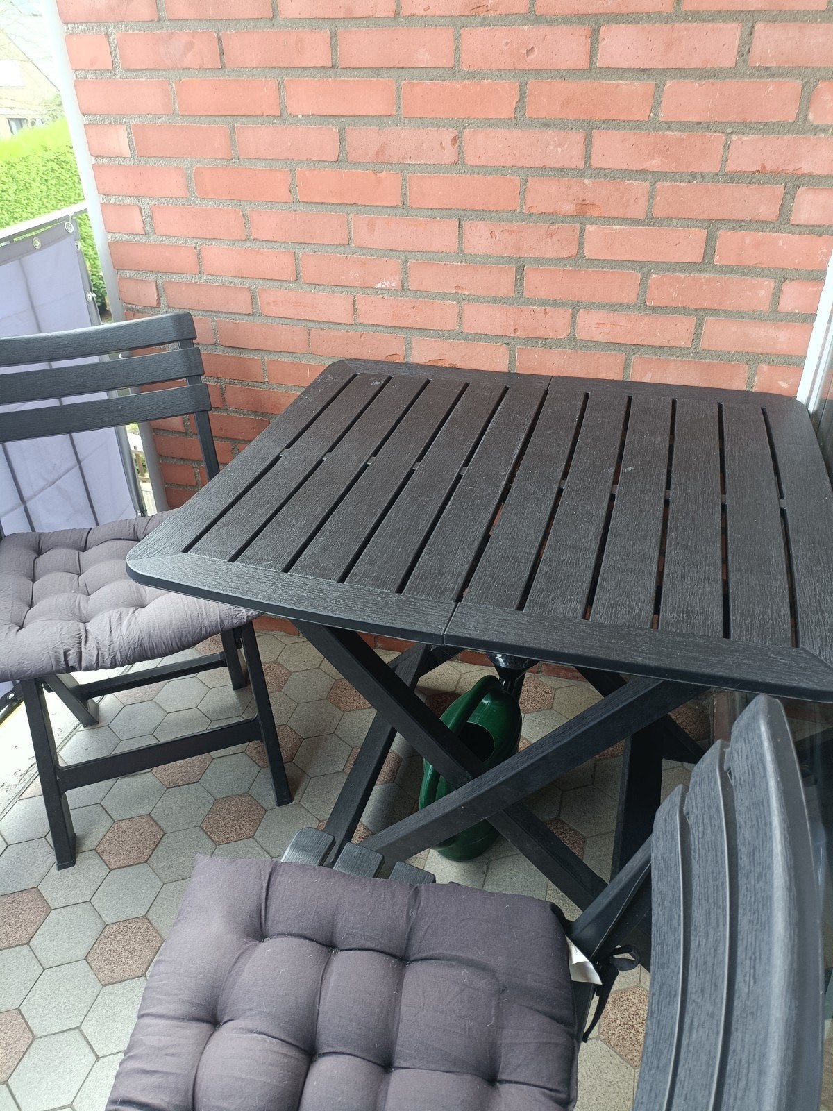 Te koop opklapbare tafel 71x78, Tuin en Terras, Ophalen