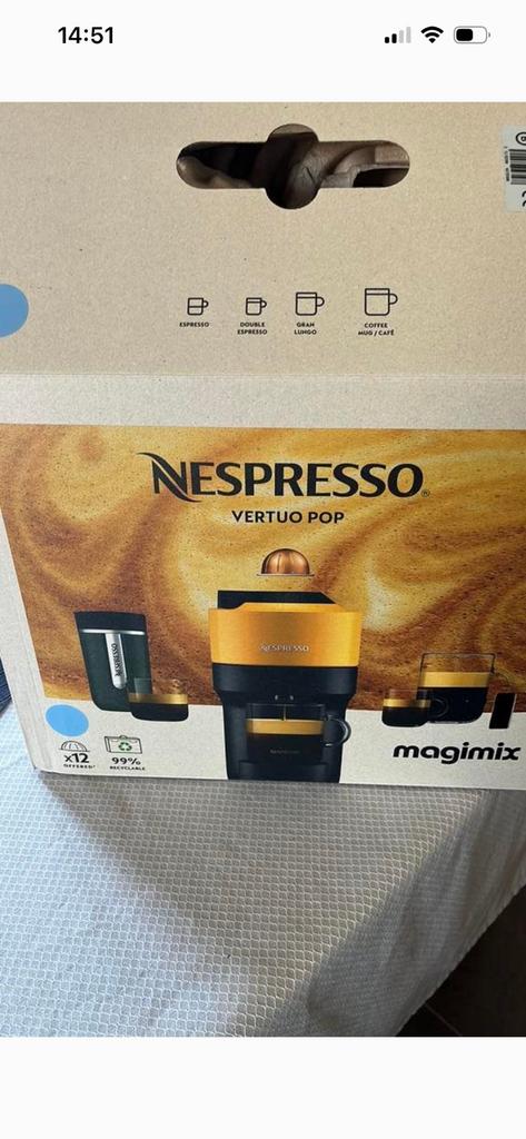 Nespresso vertuo pop, Ophalen, Zo goed als nieuw, Nespresso