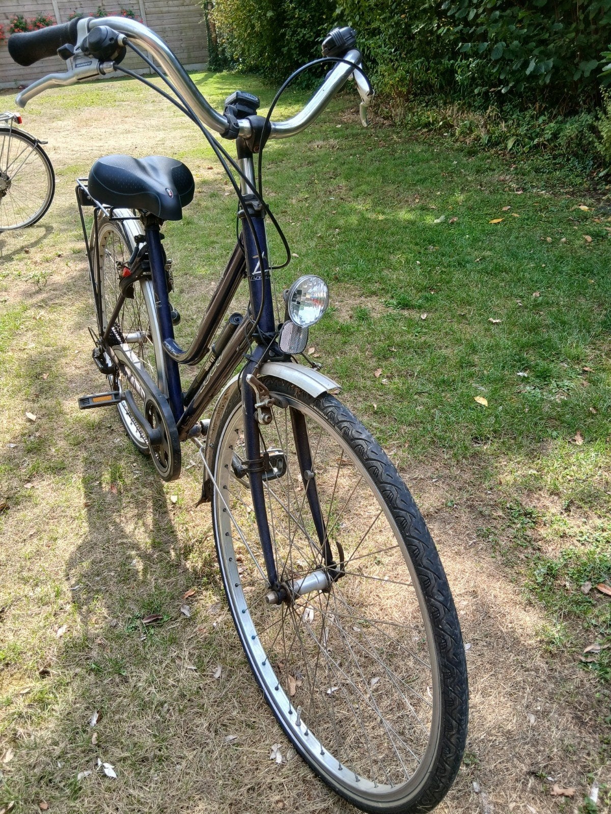 Damesfiets Ludo, Fietsen en Brommers, Fietsen | Dames | Omafietsen, Ophalen, Gebruikt, Velgrem, 47 tot 50 cm