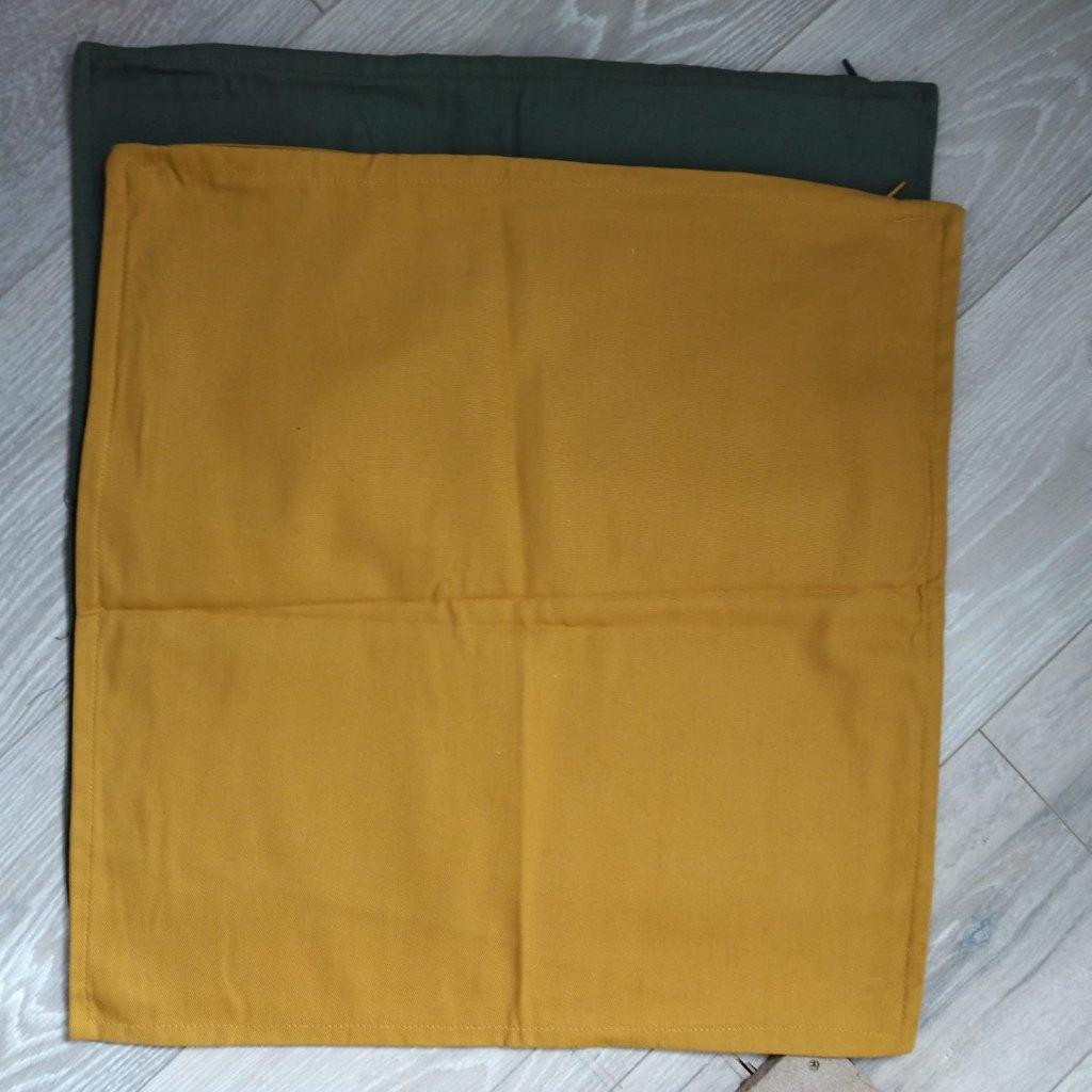 Taies d'oreiller Ikea, 4 pièces, NEUVES, 50x50, coton, Neuf, Drap-housse ou Taie d'oreiller, Une personne, Vert