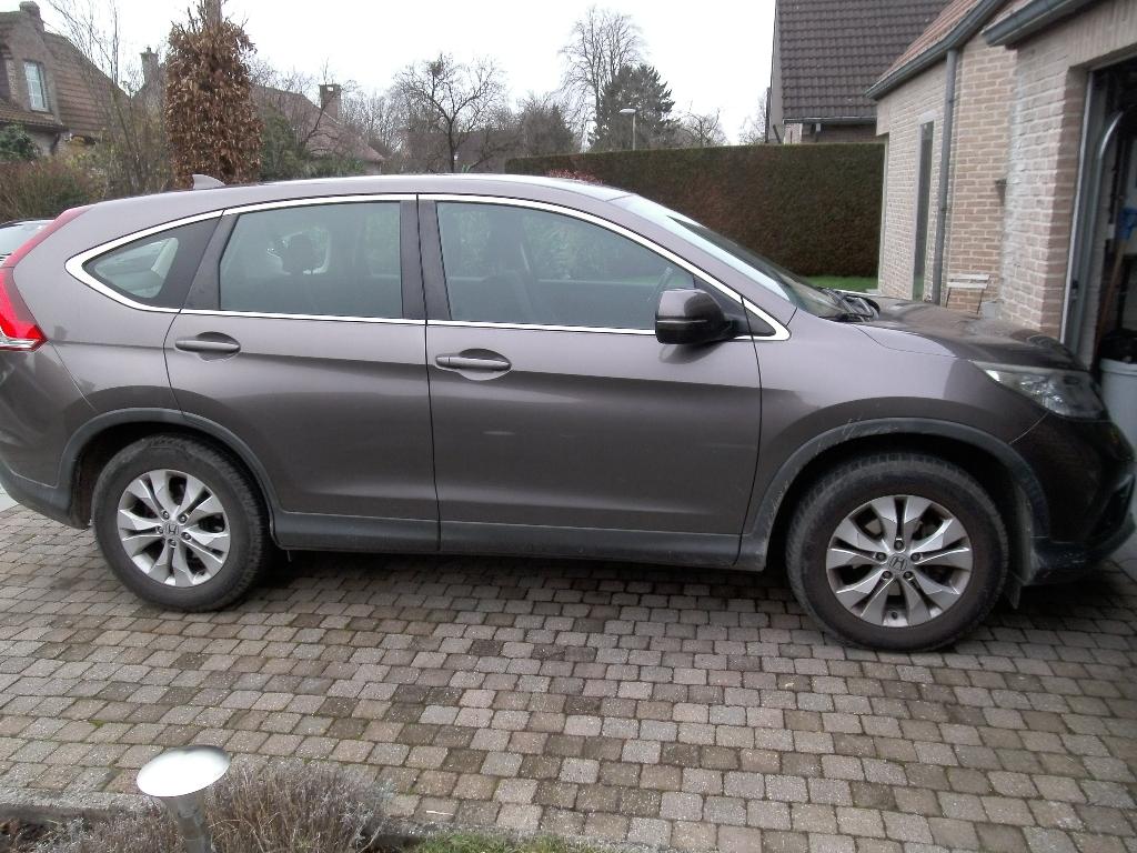 TE KOOP 4 ALUMINIUM VELGEN EN 4 HONDA CRV-BANDEN, Auto-onderdelen, Banden en Velgen, Ophalen, Band(en), Personenwagen, Zomerbanden