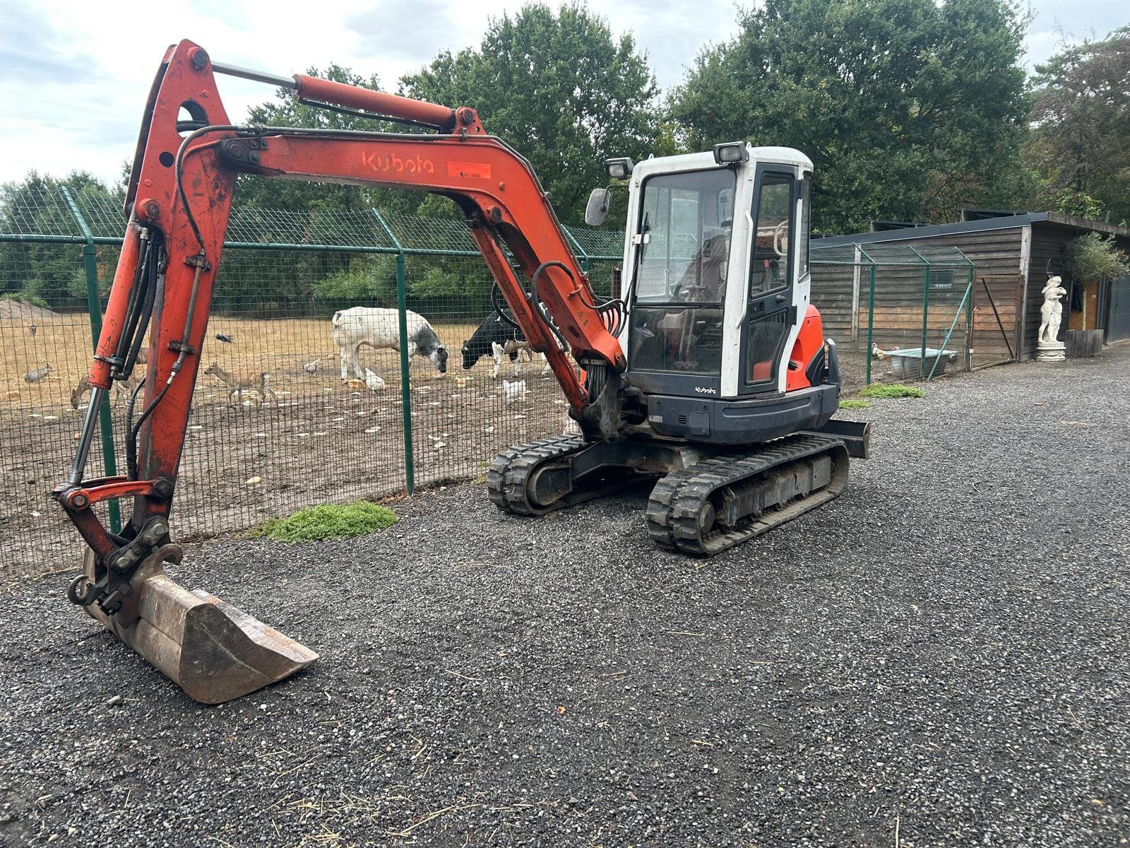 Graafkraan 3’5 ton, Ophalen, Kraan