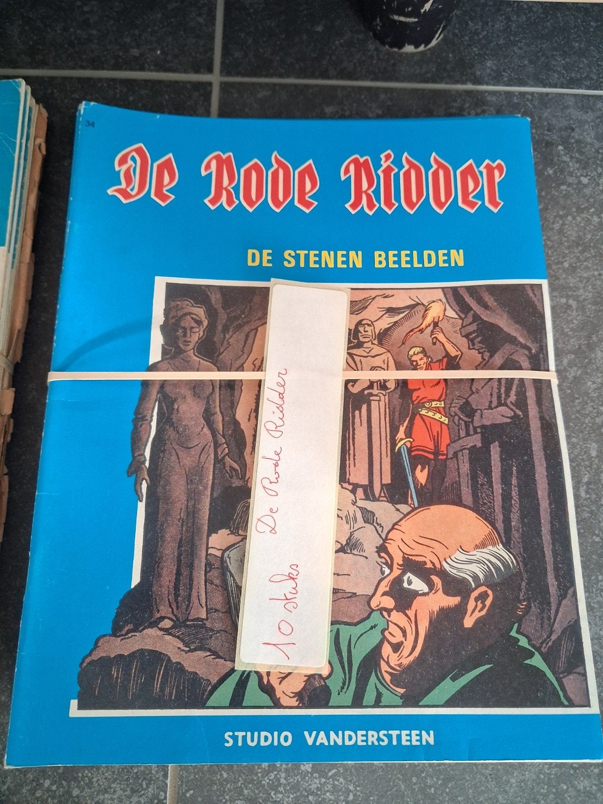 33 strips oud en nieuw. De rode ridder, Ophalen