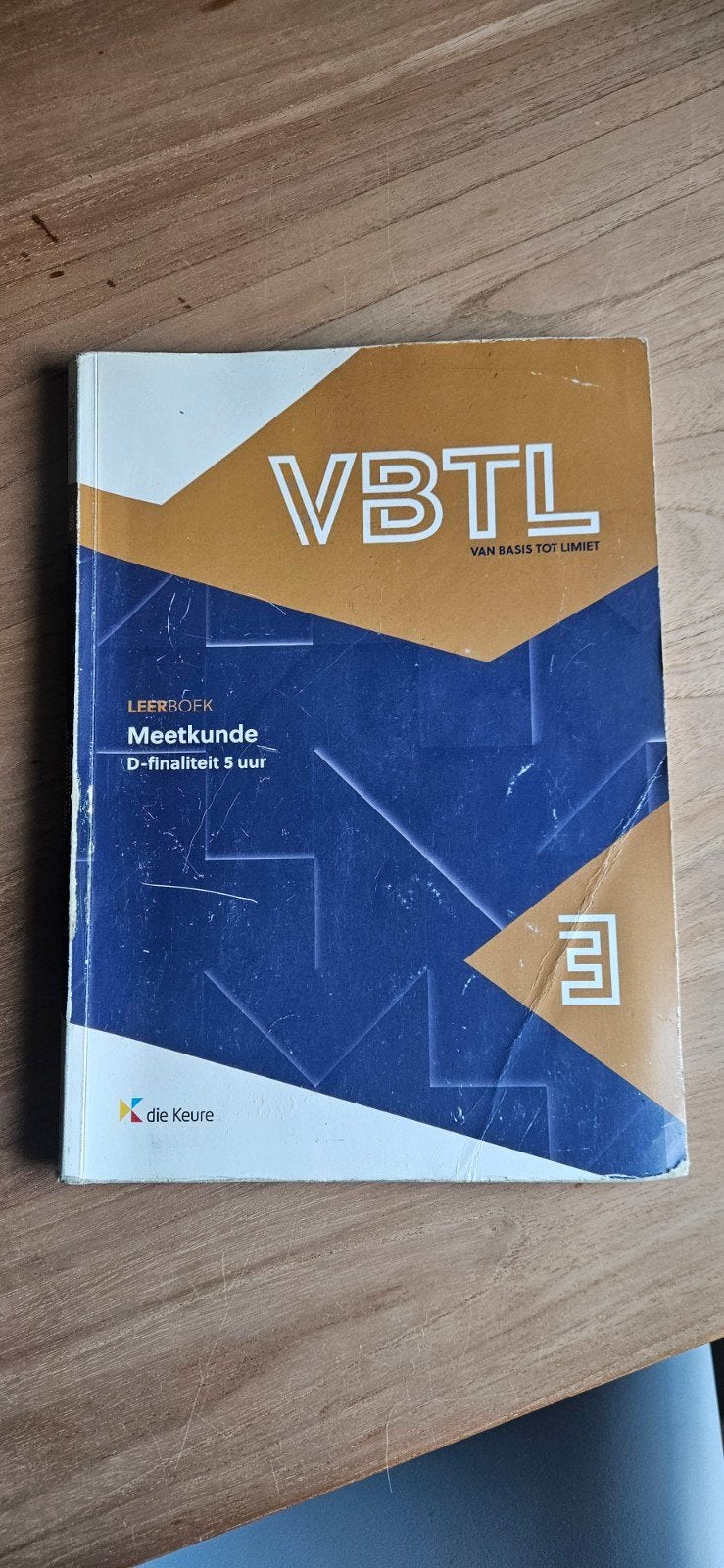 VBTL 3 – leerboek meetkunde (D – 5 uur) , Ophalen of Verzenden, Nederlands
