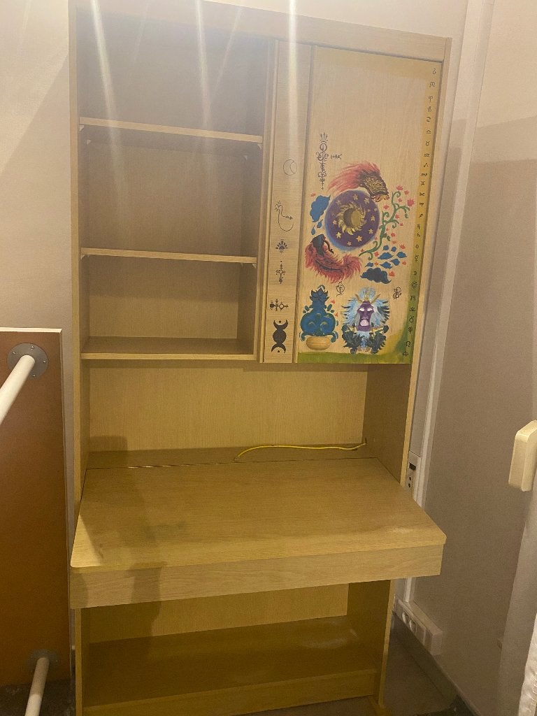 Secretaire | Bureau met kast, Ophalen, Gebruikt