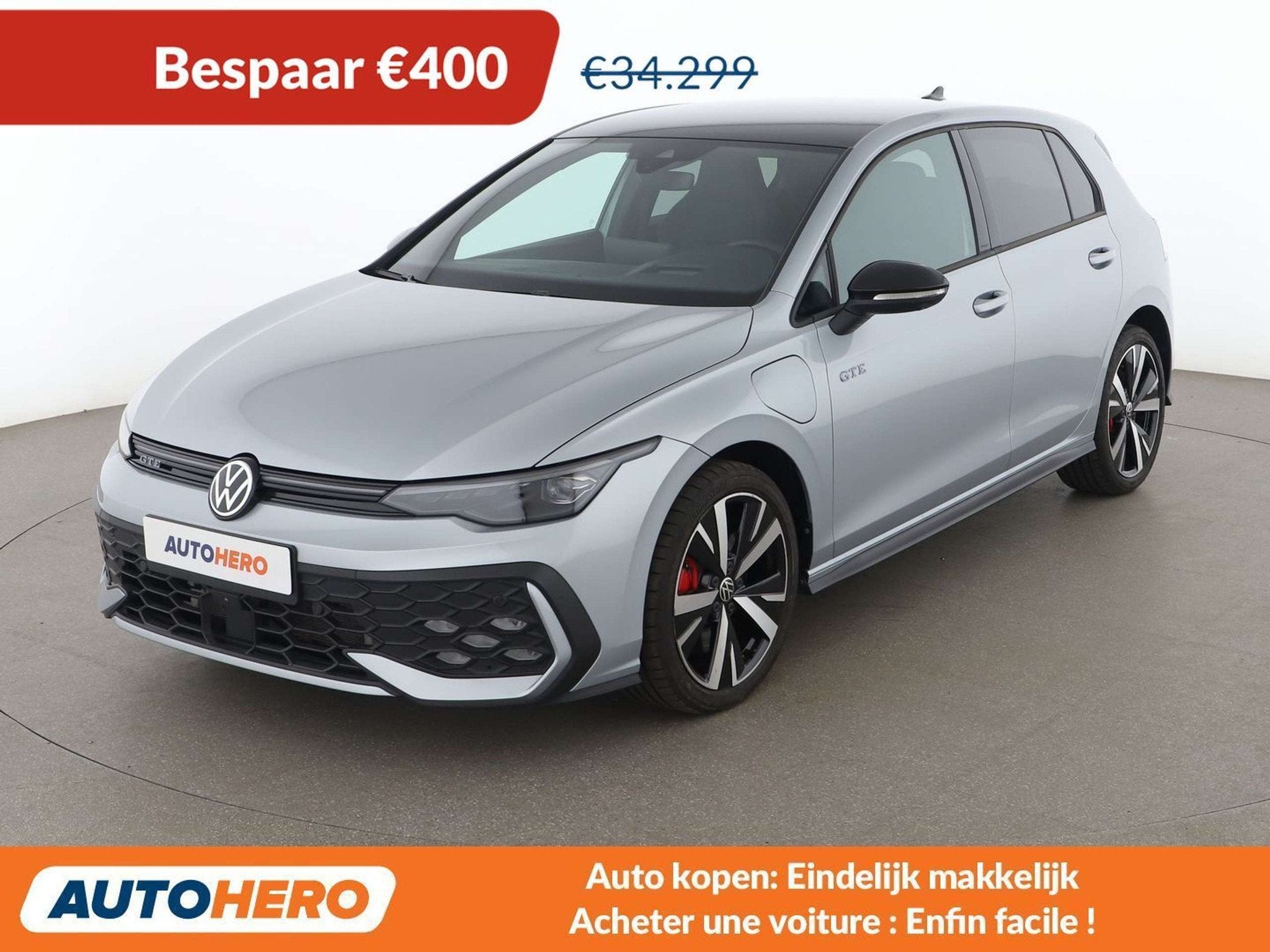 Volkswagen Golf 1.5 TSI eHybrid GTE (bj 2024, automaat), Stof, https://public.car-pass.be/vhr/324e6bd9-f0b6-4963-9aa8-08f293ec39f7