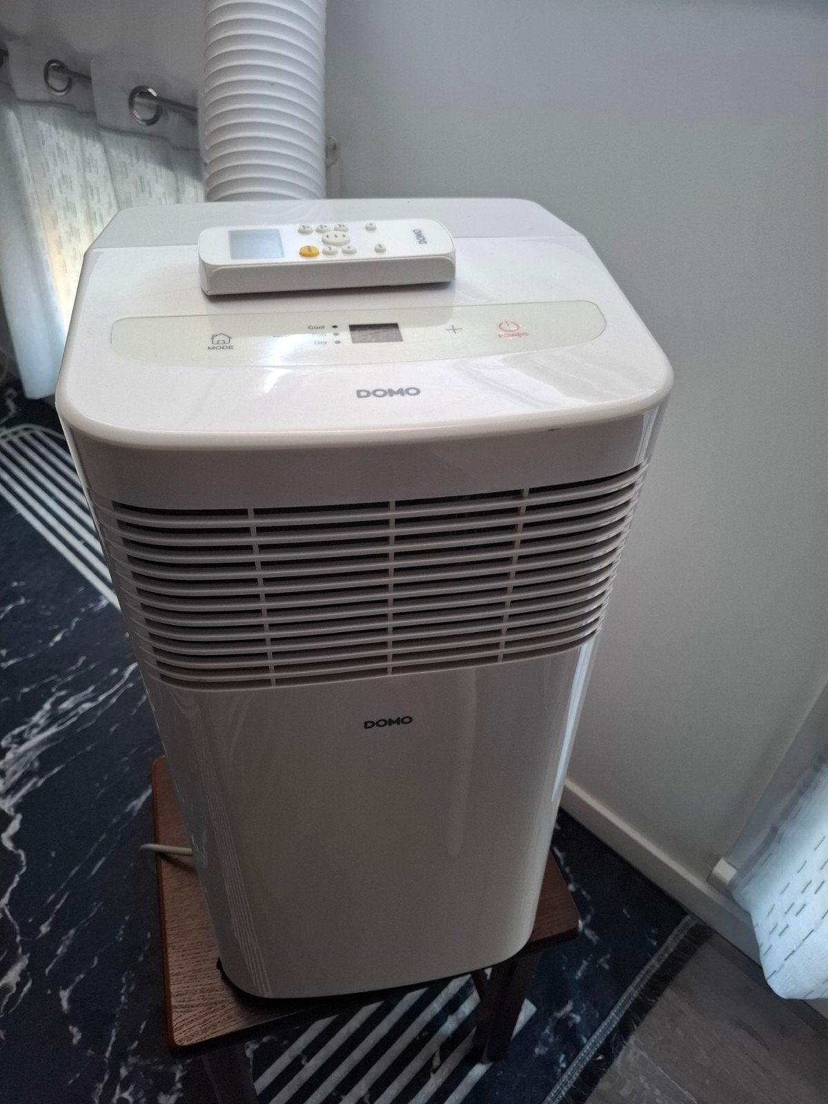 Mobiele airco Domo, Enlèvement, Climatiseur mobile, Télécommande