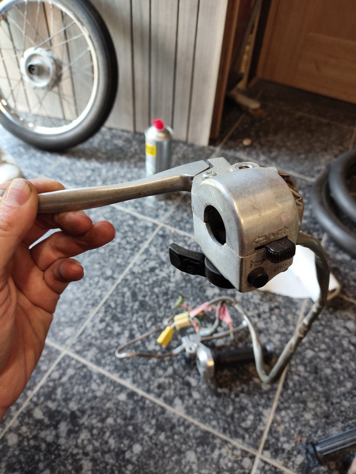 suzuki fa 50 stuurhendels links en rechts, Ophalen