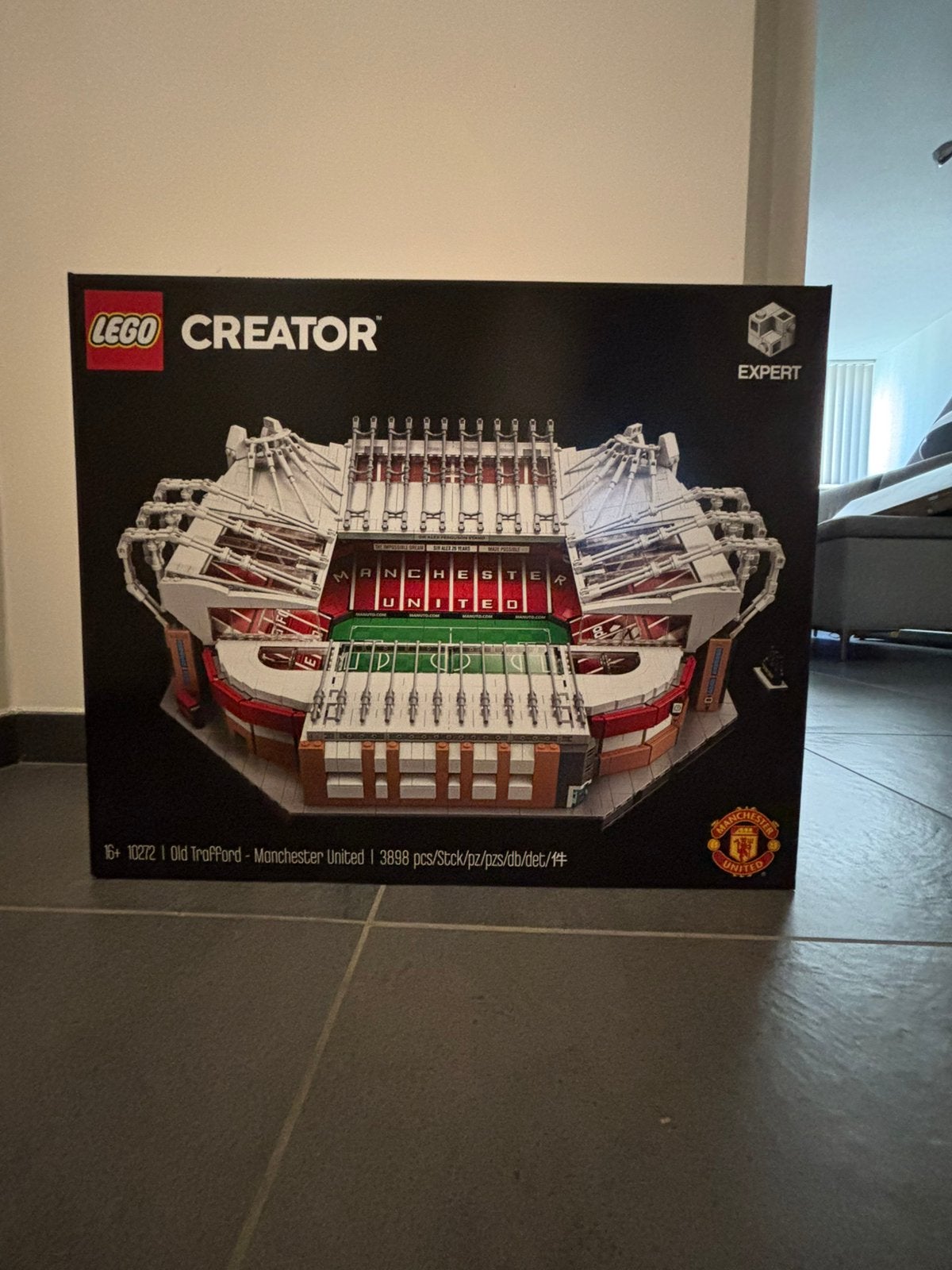 Lego Old Trafford 10272, Kinderen en Baby's, Speelgoed | Duplo en Lego, Ophalen, Zo goed als nieuw, Inclusief instructies, Lego