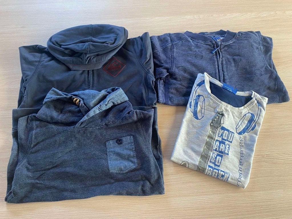 Pakket jongenskledij - maat 146 - 4 stuks, Kinderen en Baby's, Kinderkleding | Maat 146, Gebruikt, Trui of Vest, Ophalen of Verzenden