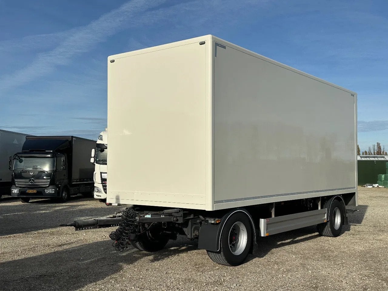 Pacton PACTON GESLOTEN AANHANGER MET LAADKLEP (bj 2020), Overige brandstoffen, Aanhangers en Opleggers, Te koop, BTW verrekenbaar