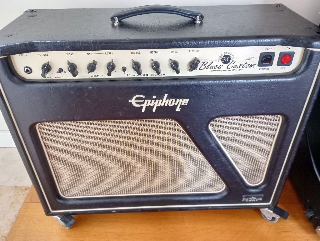 Epiphone Tube Rectifier 30 Blues Custom by Gibson, Musique & Instruments, Amplis | Basse & Guitare, Enlèvement, Utilisé, Guitare