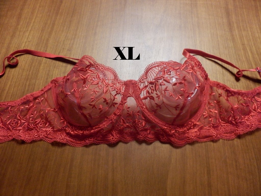(128) - soutien gorge femme t.XL rouge - neuf - shein -, SHEIN, Enlèvement ou Envoi, Rouge, Soutien-gorge