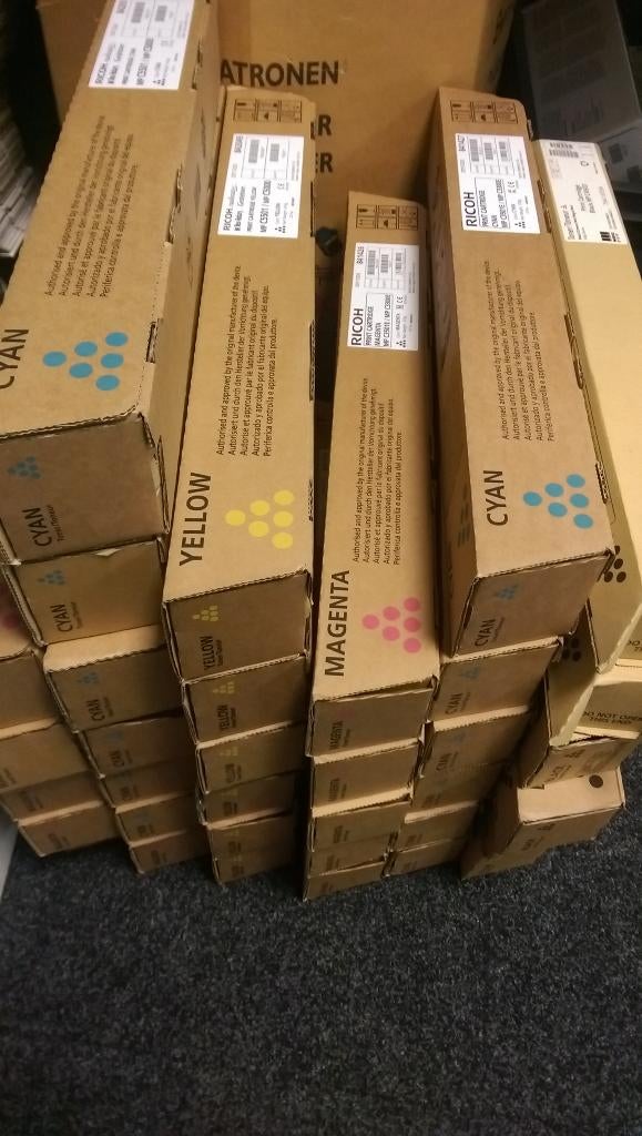 Gezocht nieuwe originele Ricoh toners!, Ophalen, Nieuw, Toner, RICOH