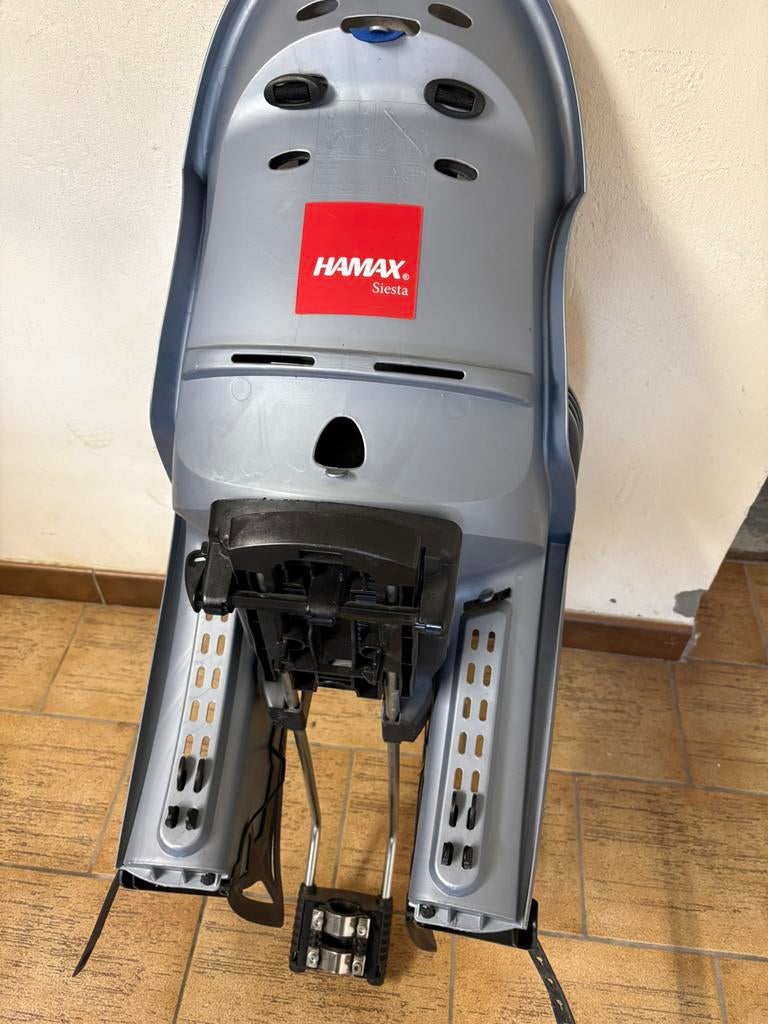 Fietsstoeltje achter, Ophalen