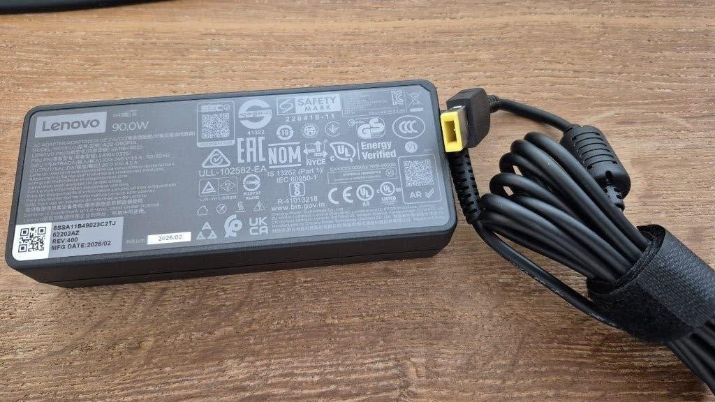 Lenovo 90W adapter Slim Tip, Informatique & Logiciels, Chargeurs d'ordinateur portable, Enlèvement ou Envoi, Neuf, Lenovo