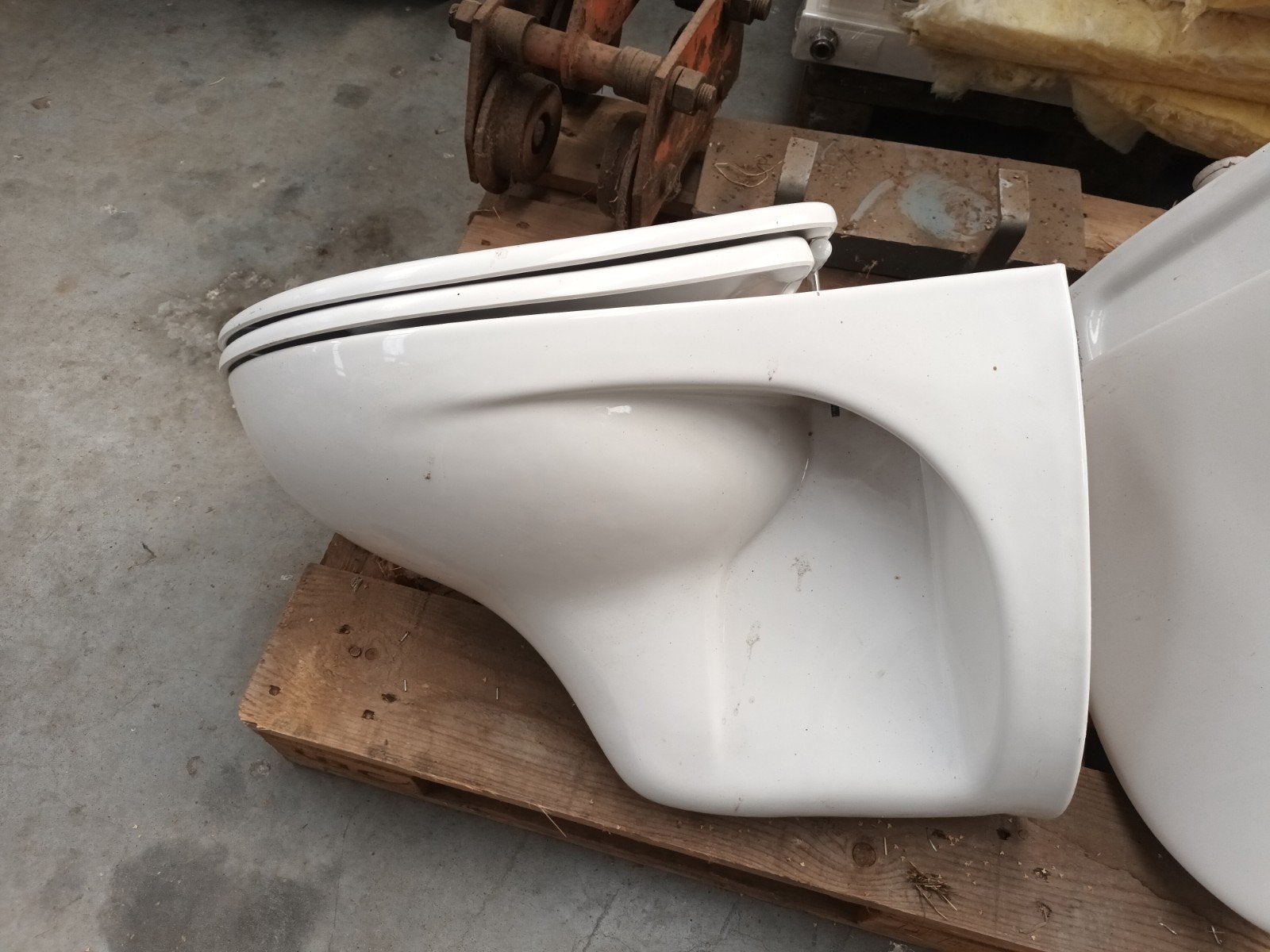 Hangtoilet 3 stuks, Ophalen, Gebruikt