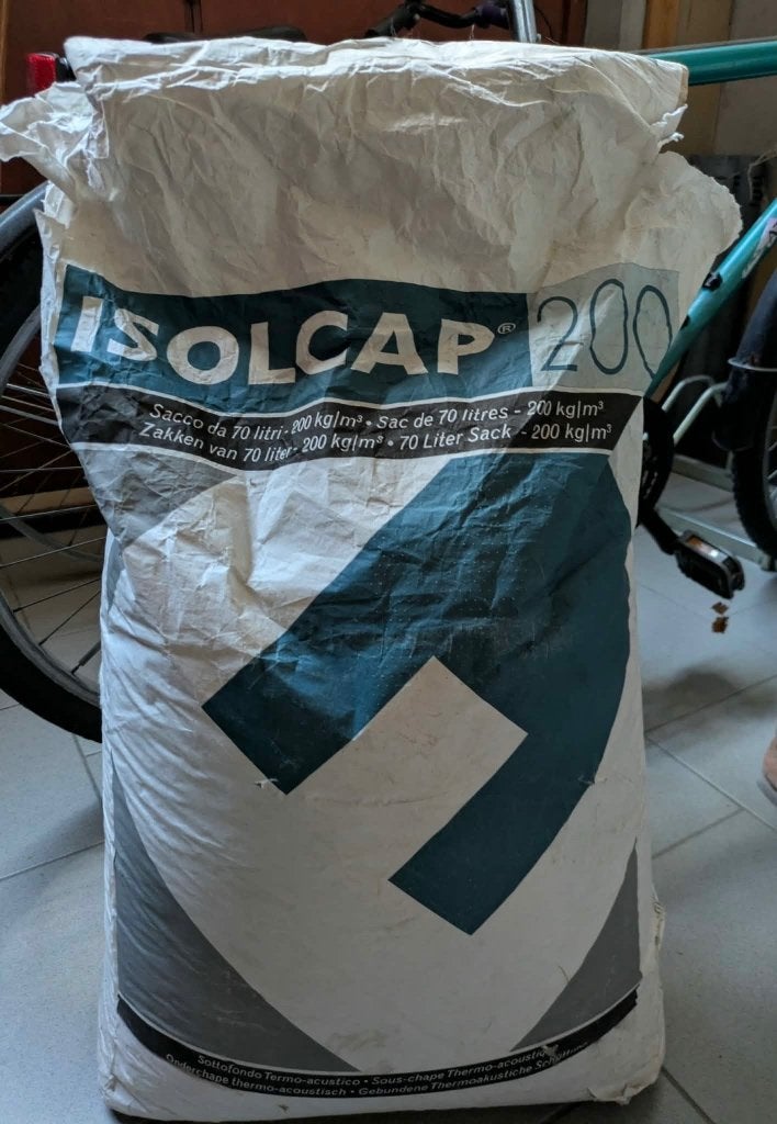 Isolcap 200 70L isolatie chappe, Bricolage & Construction, Isolation & Étanchéité, 15 m² ou plus, Isolation de sol, Comme neuf