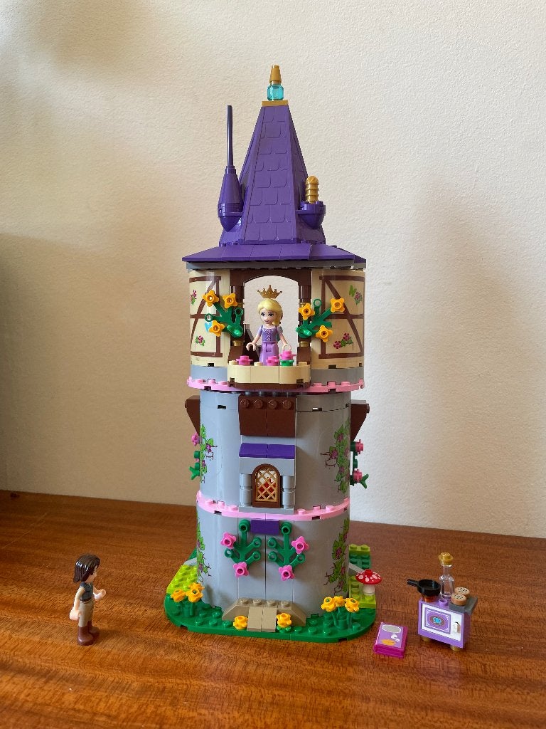 Lege disney Rapunzel kasteel nr. 41054, Gebruikt, Lego, Disney, Complete set