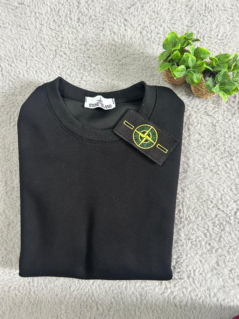 Sweat Stone Island noir – Très bon état, Ophalen of Verzenden, Zo goed als nieuw, Zwart