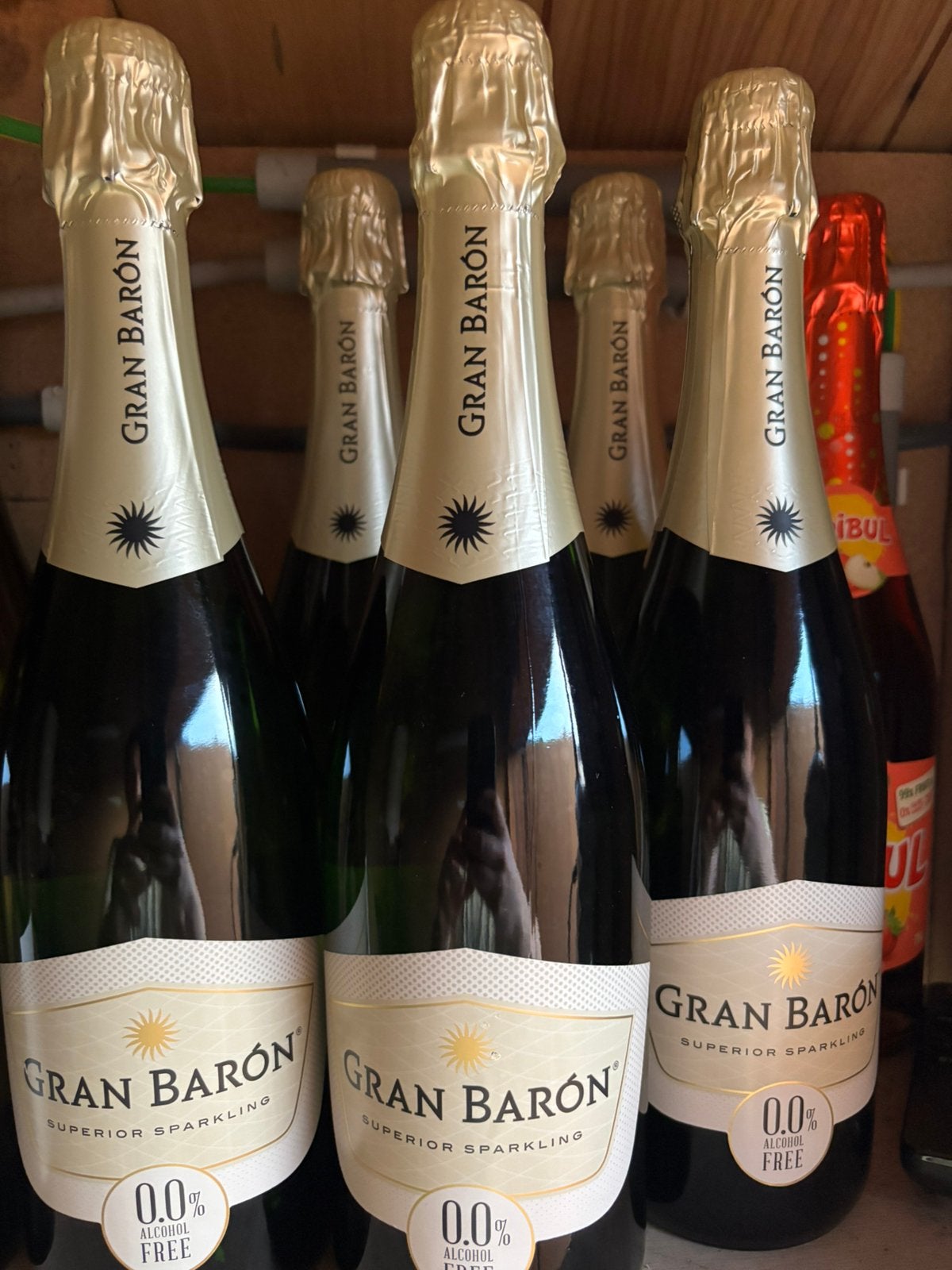 Gran Baron cava 0% (5 flessen) - zie bijschrift, Collections, Vins, Neuf, Enlèvement