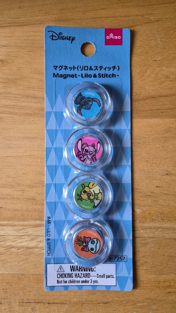 Magnets Lilo & Stitch, Collections, Enlèvement, Autres personnages, Neuf, Autres types