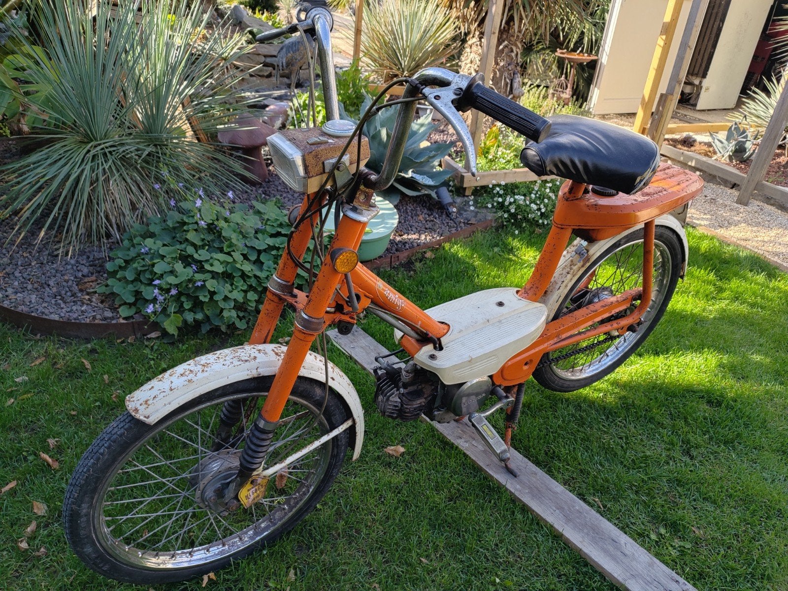 Honda amigo, Fietsen en Brommers, Ophalen