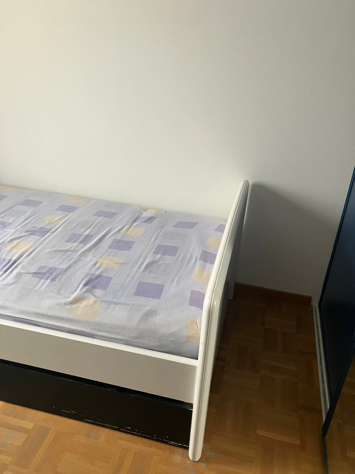 Gautier eenpersoonsbed, Huis en Inrichting, Slaapkamer | Bedden, Ophalen, Zo goed als nieuw, Eenpersoons, 90 cm