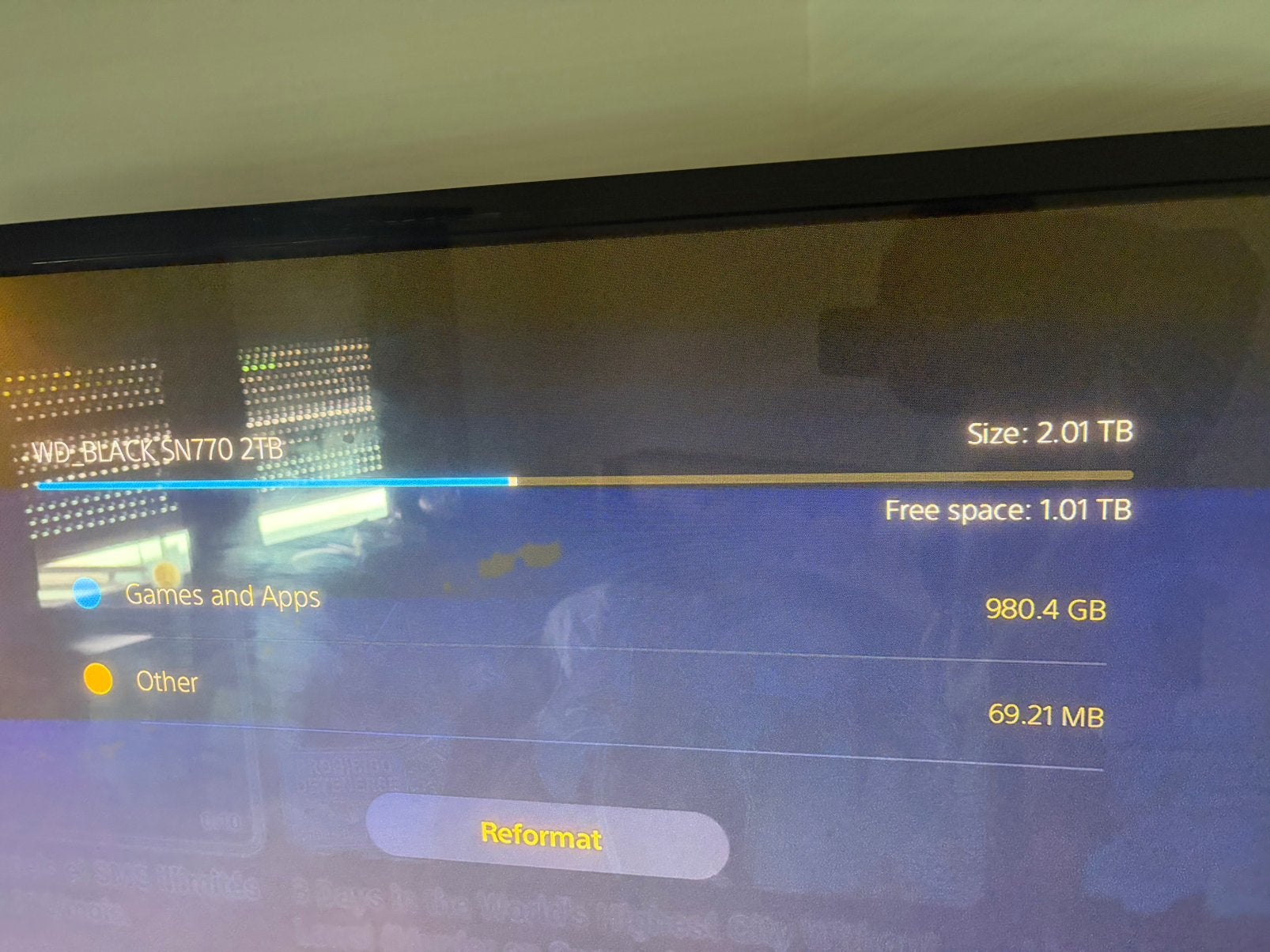 2t ssd voor playstation, Enlèvement, Comme neuf