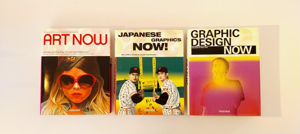 Taschen 'Now' Boeken Set - Art, Graphic Design & Japanese Gr, Boeken, Kunst en Cultuur | Fotografie en Design, Ophalen of Verzenden