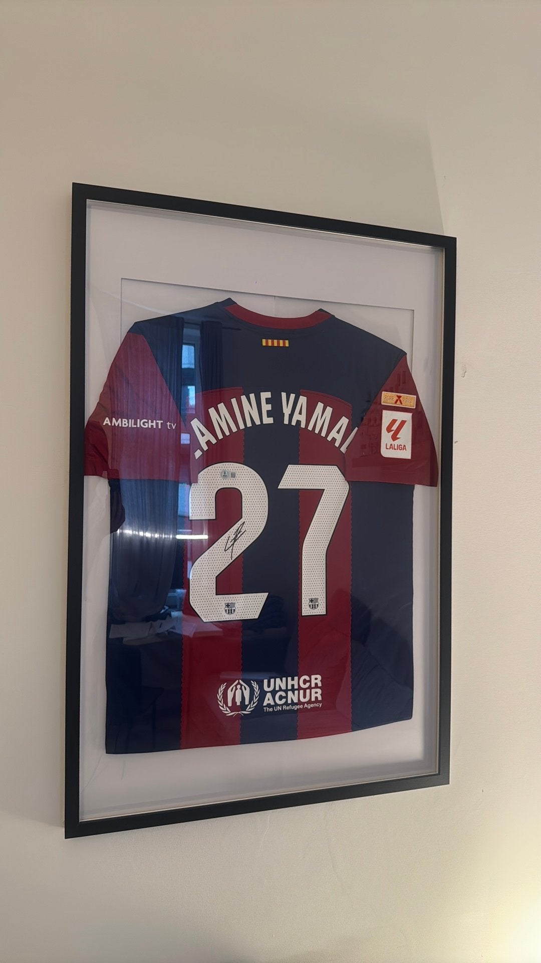 Lamine Yamal Signed + Beckett COA, Verzamelen, Sportartikelen en Voetbal, Verzenden, Nieuw, Shirt