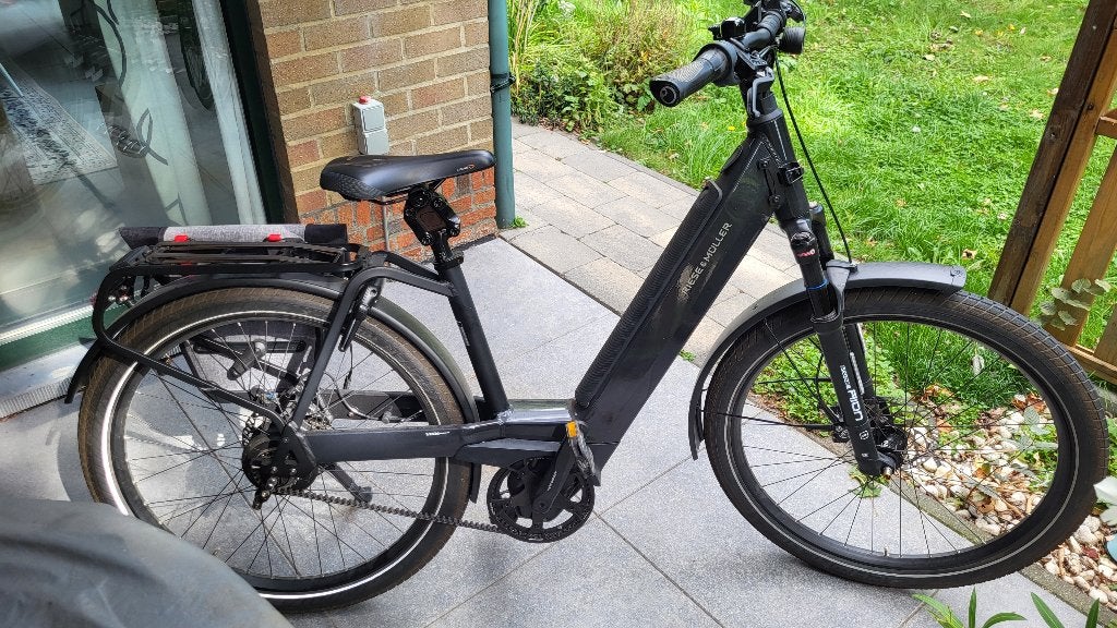 Riese & Müller, Vélos & Vélomoteurs, Riese & Müller, 47 à 51 cm, 50 km par batterie ou plus, Comme neuf