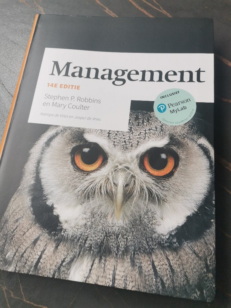 Management 14e editie, Enlèvement ou Envoi, Utilisé, Autres niveaux, Pearson