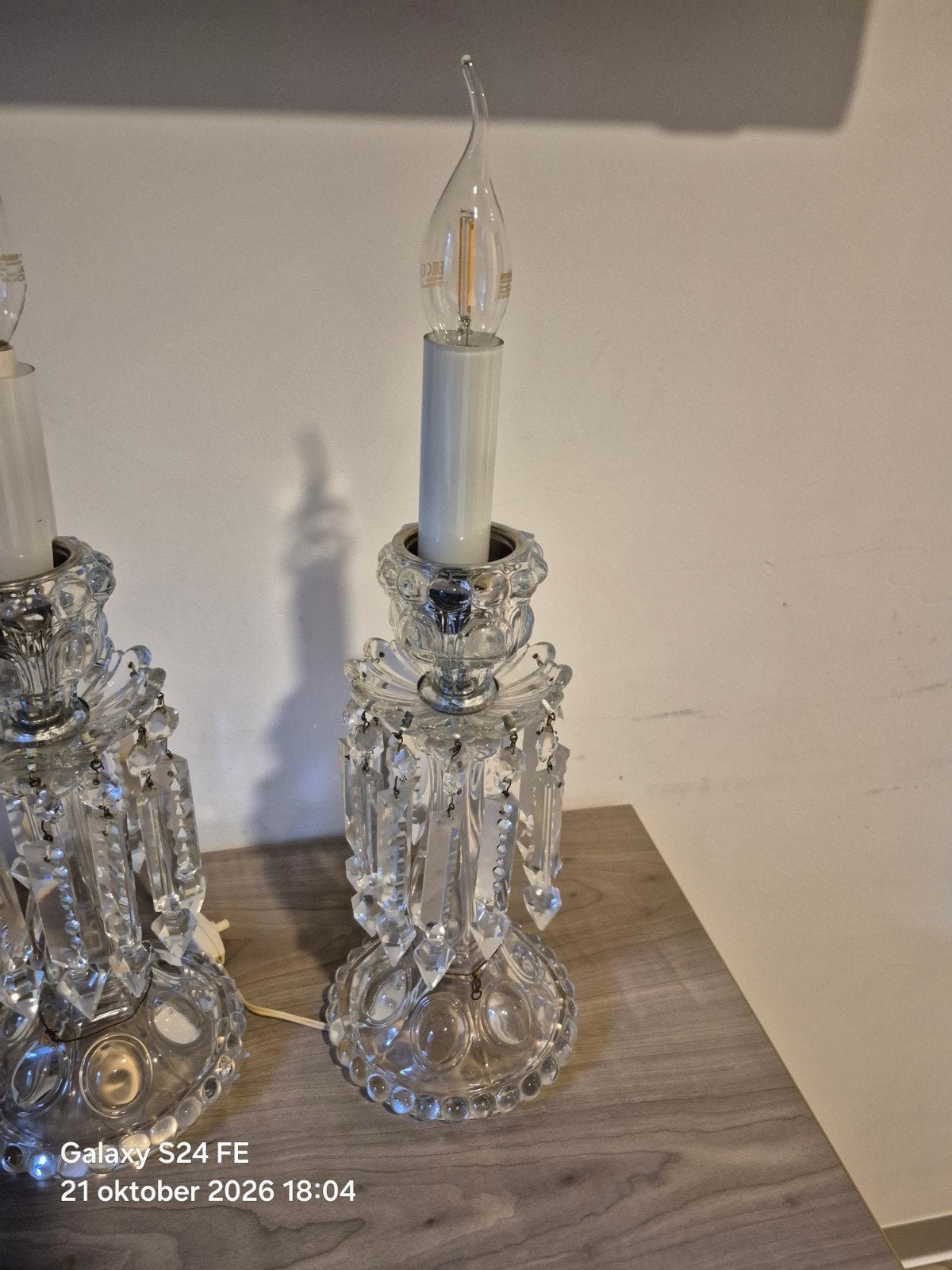 2 vintage girandolles bohemiens, Antiquités & Art, Enlèvement ou Envoi