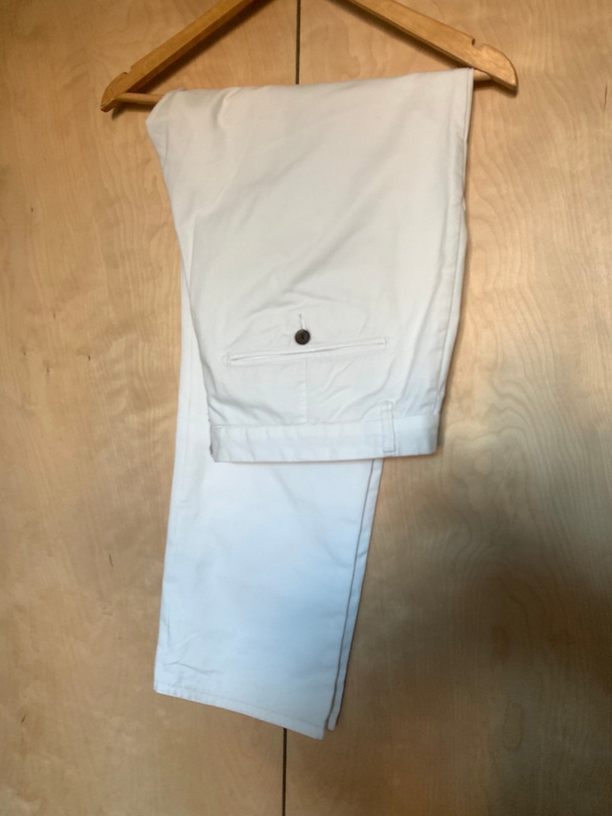 Tommy Hilfiger witte chinobroek, onberispelijk T 36/34, Ophalen of Verzenden, Zo goed als nieuw, Wit