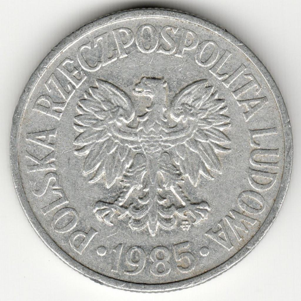 Polen : 50 Groszy 1985 Y#48.1 Ref 11609, Ophalen of Verzenden, Polen, Losse munt