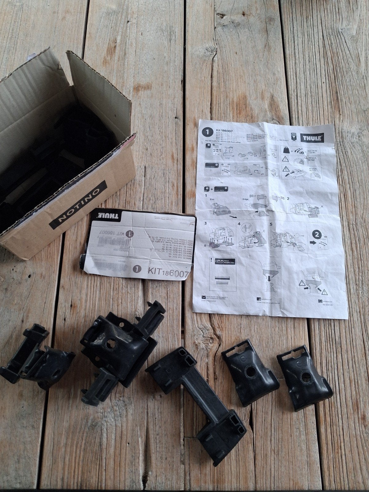 Thule kit 186007, Ophalen, Zo goed als nieuw
